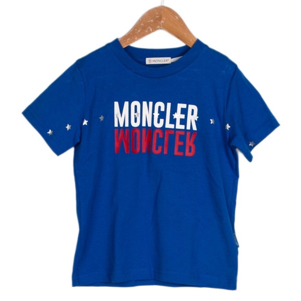 Moncler blue star tshirt